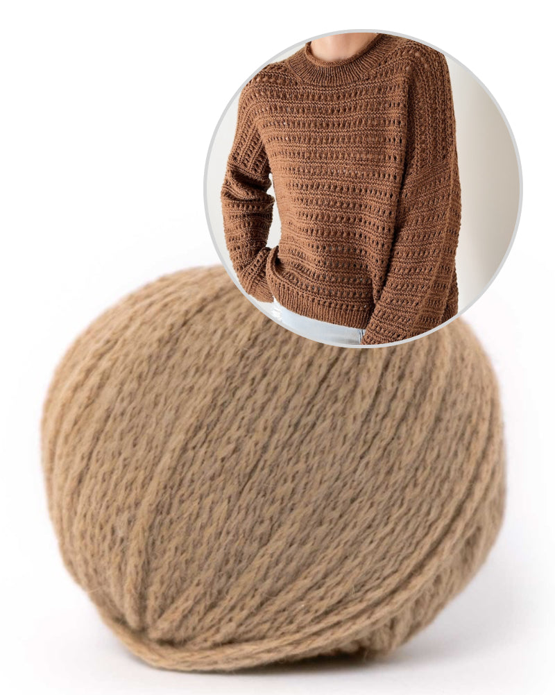 Caidree Yutori Sweater mit Camel DK von Pascuali 9