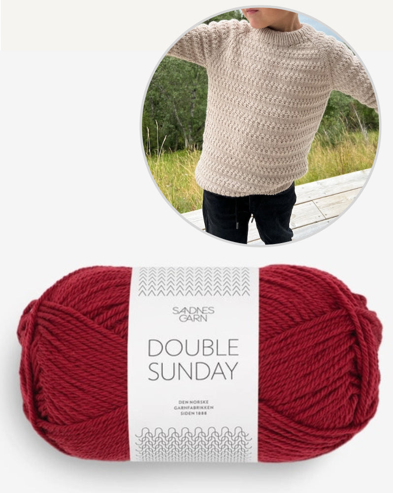 Zander Sweater Kids von Secondknit mit Double Sunday von Sandnes Garn 9