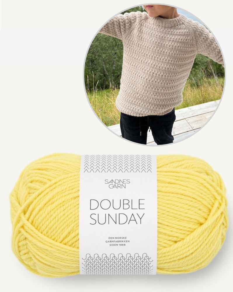 Zander Sweater Kids von Secondknit mit Double Sunday von Sandnes Garn 11