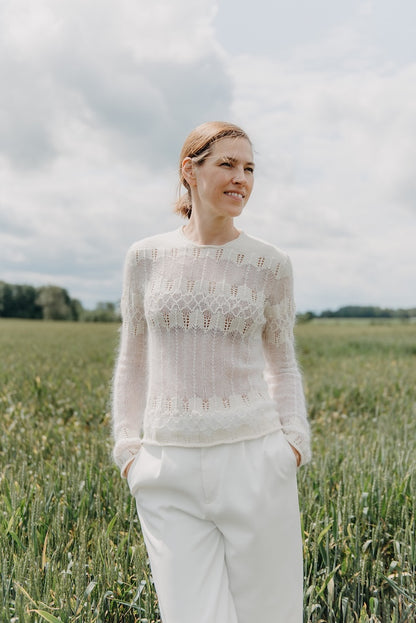 Zante Knits Caeli Sweater mit Pinta und Mohair Bliss von Pascuali 1