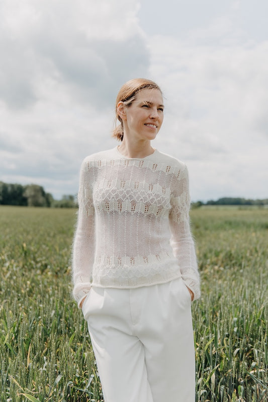 Zante Knits Caeli Sweater mit Pinta und Mohair Bliss von Pascuali 1