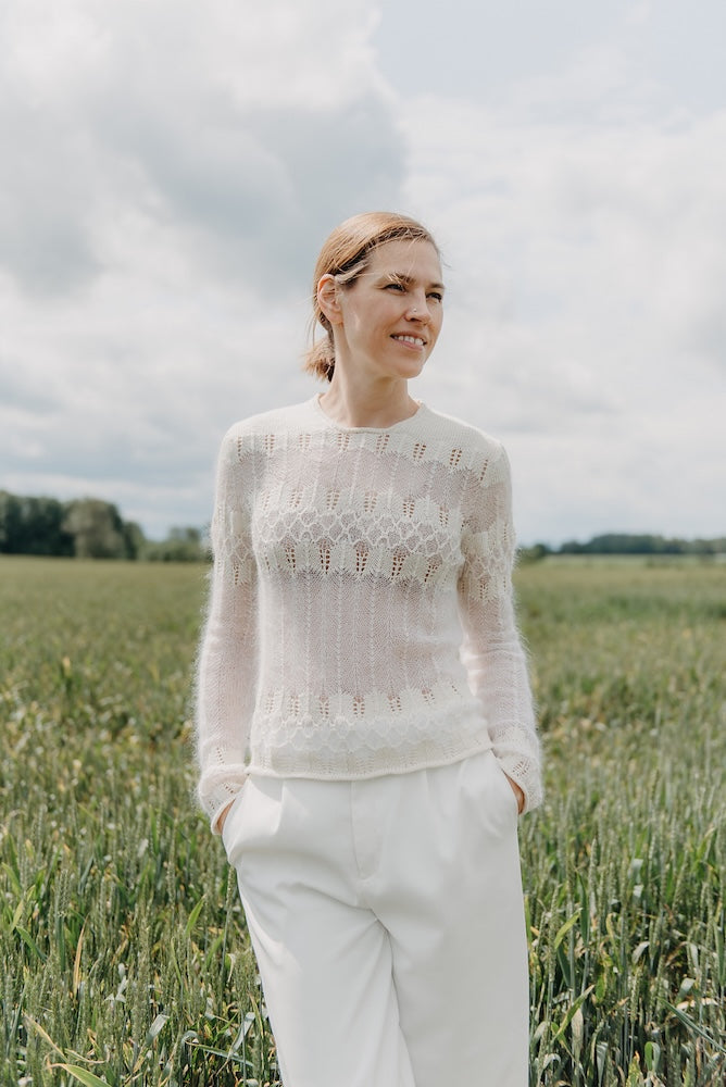 Zante Knits Caeli Sweater mit Pinta und Mohair Bliss von Pascuali 1