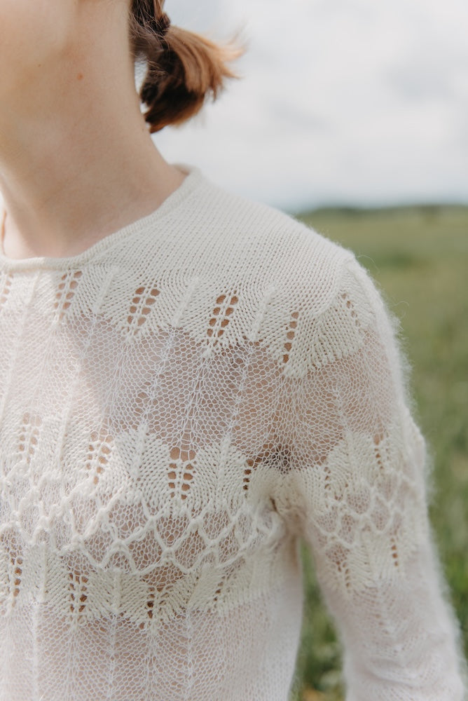 Zante Knits Caeli Sweater mit Pinta und Mohair Bliss von Pascuali 3
