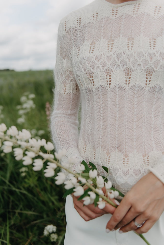 Zante Knits Caeli Sweater mit Pinta und Mohair Bliss von Pascuali 8