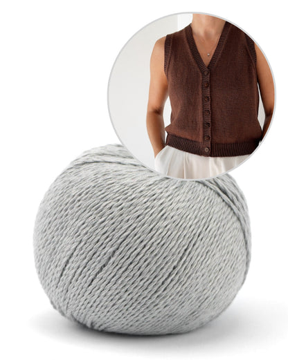 Zoe Shirt | beautiful V-neck with button placket made of Sole by Pascuali 