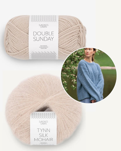Bonnie Zopfpullover