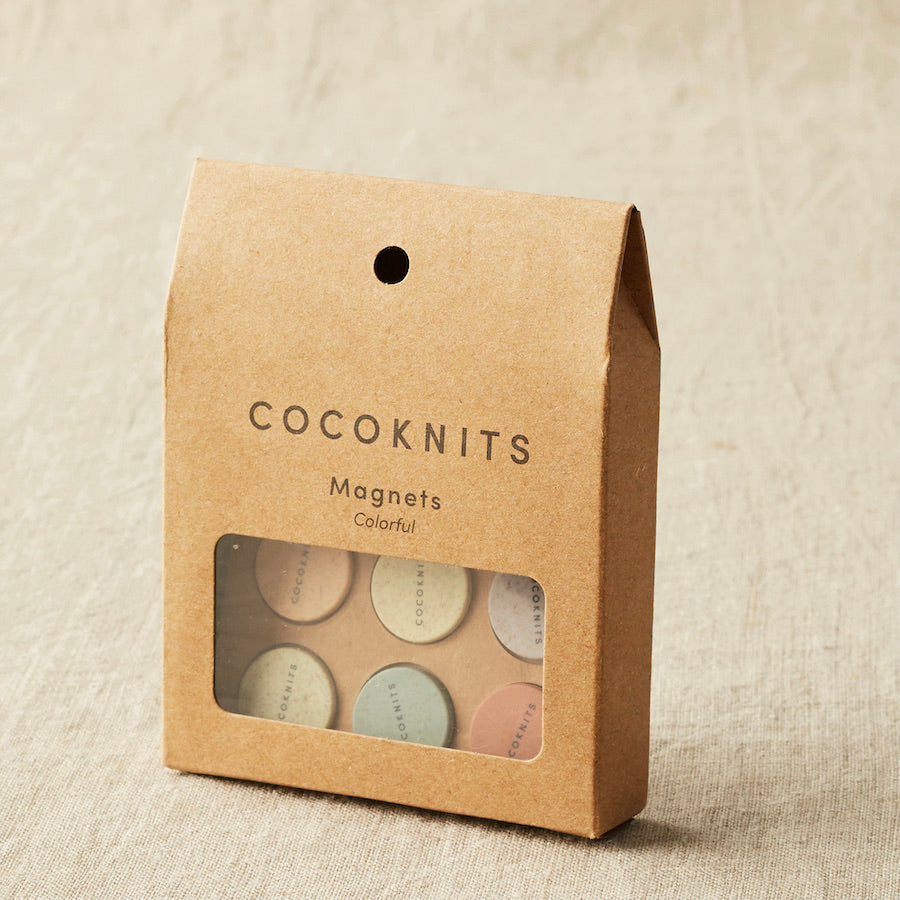 CocoKnits Colorful Magnet Set verpackt