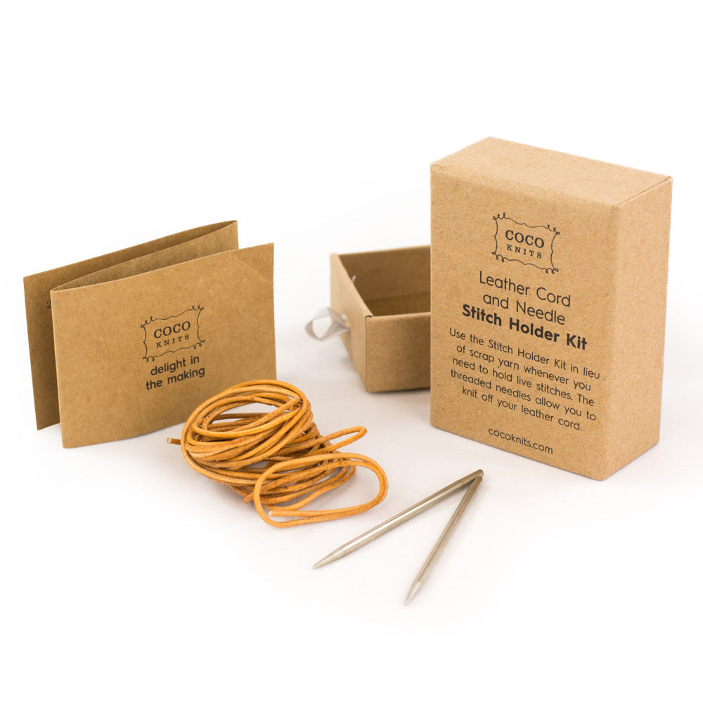 CocoKnits Leather Cord and Needle Kit 2