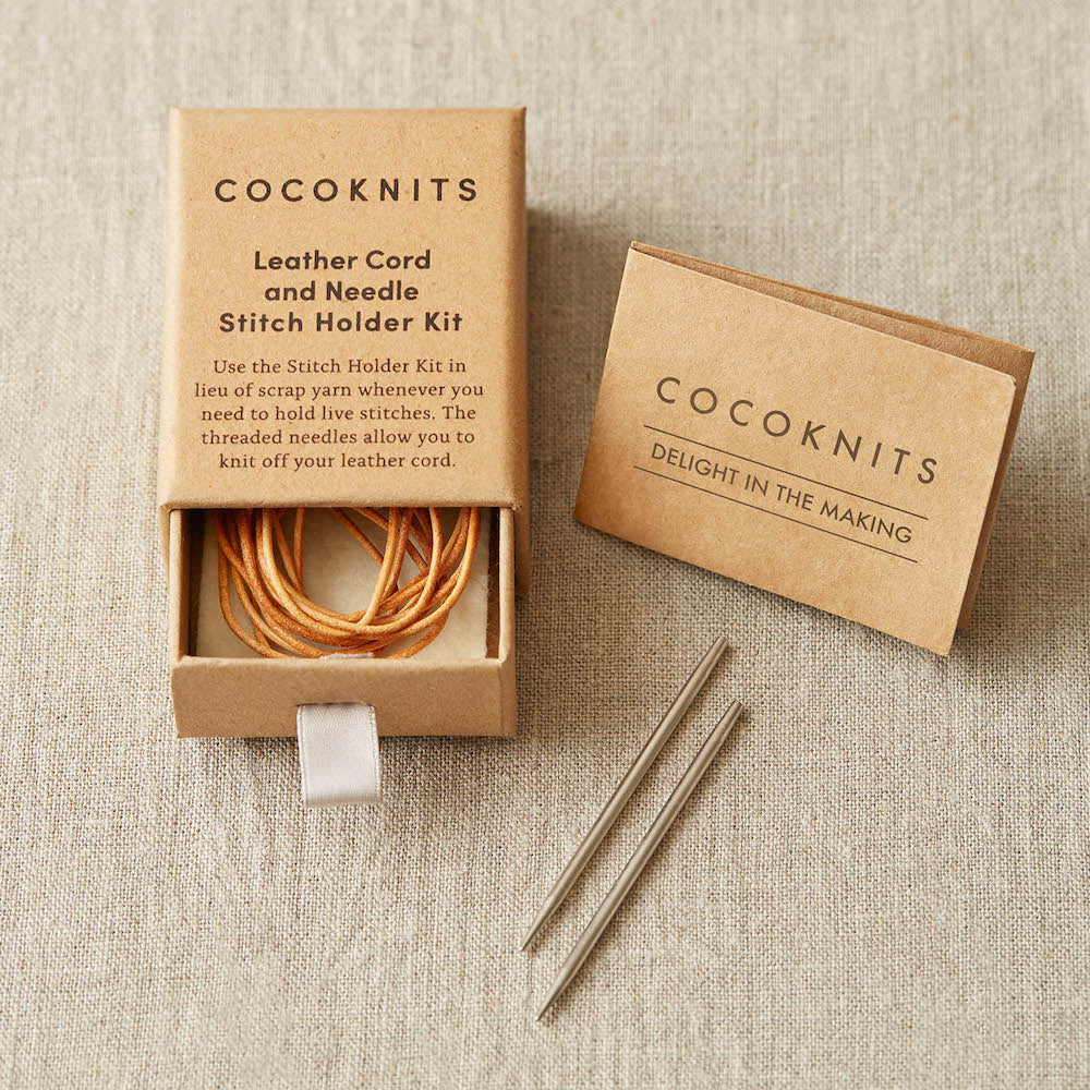 CocoKnits Leather Cord and Needle Kit 4