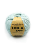 we are knitters Finita Garnknäuel in Farbe aquamarine