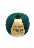 we are knitters Finita Garnknäuel in Farbe forest green