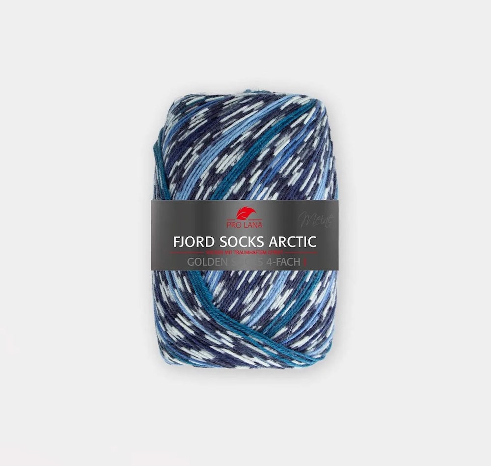 Fjord Socks 4-fold - Arctic 