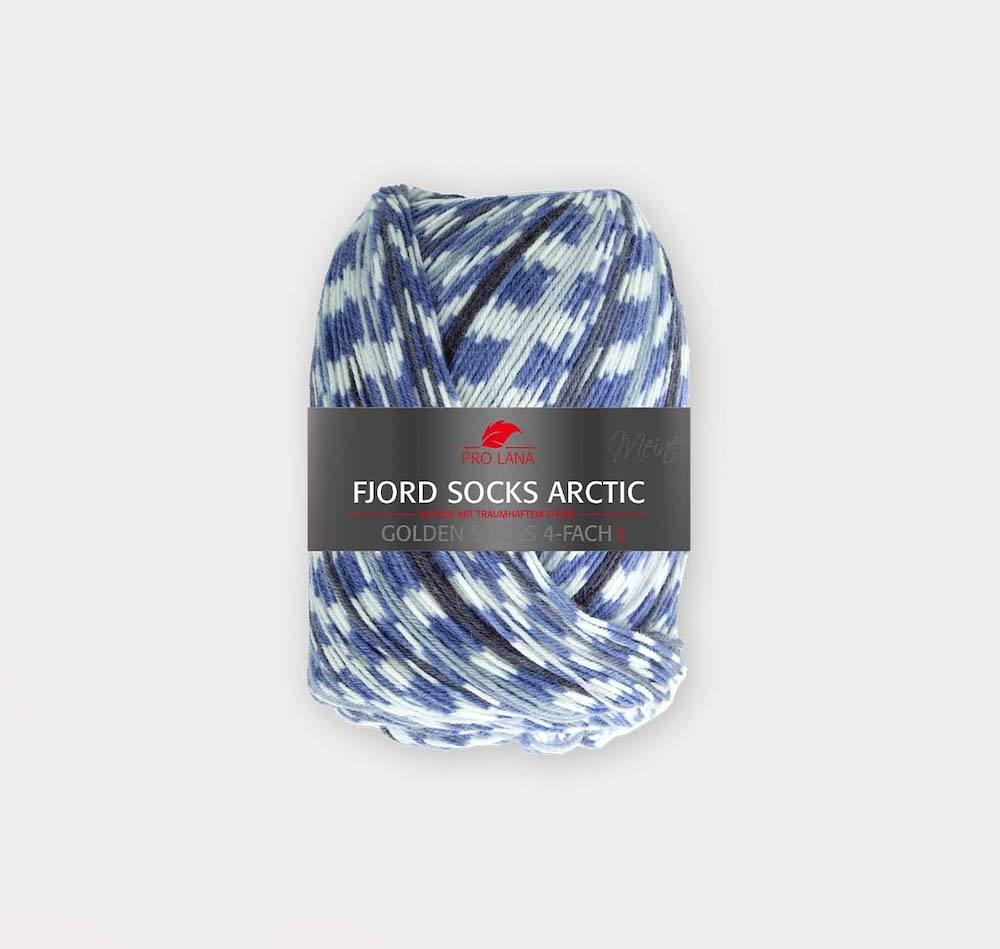 Pro Lana, Fjord Socks 4-fach, Arctic, Fb. 282