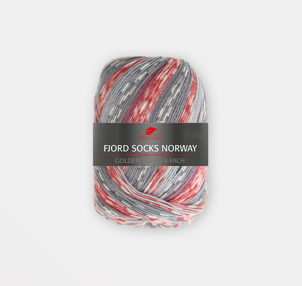 Pro Lana, Fjord Socks 4-fach, Norway, Fb.  382