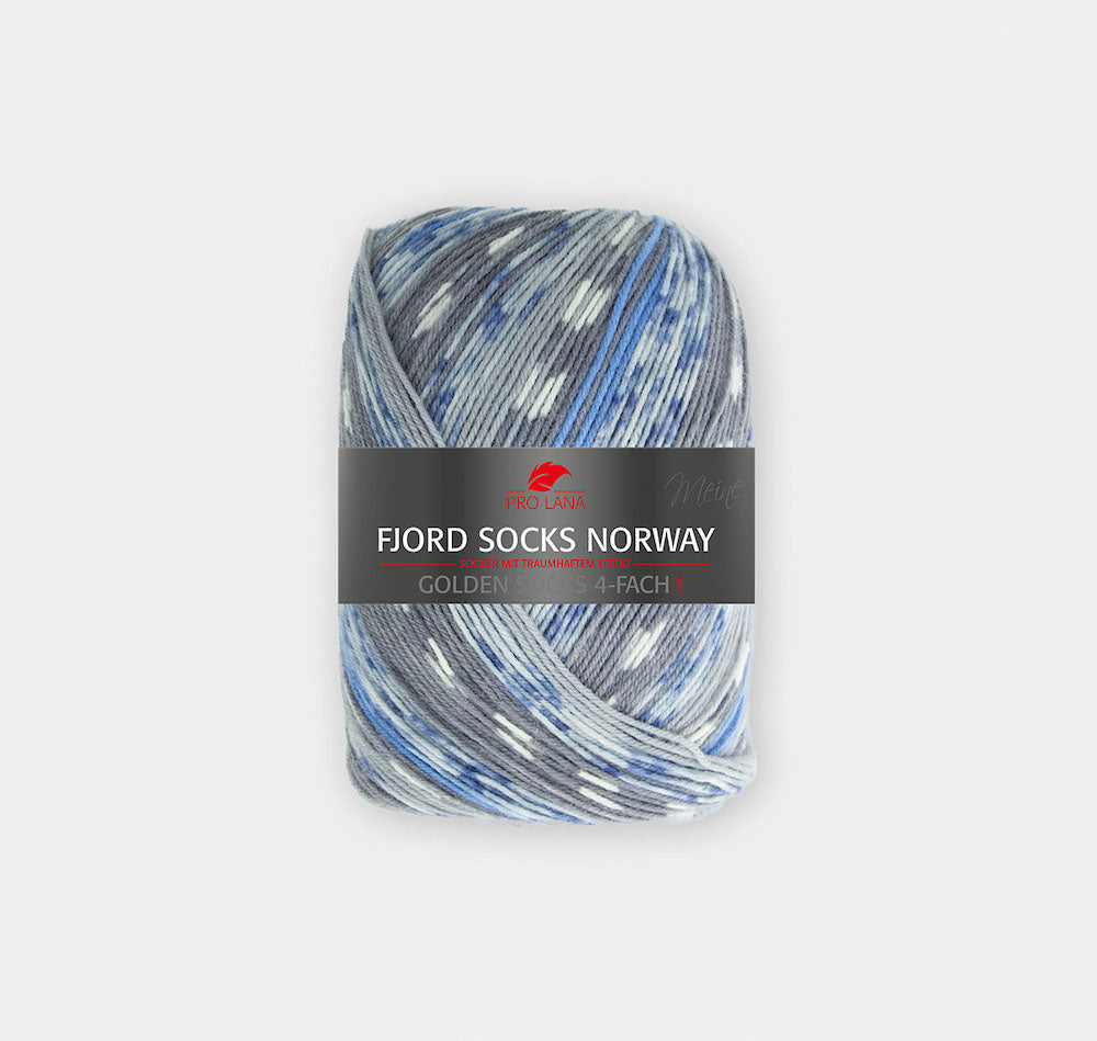 Pro Lana, Fjord Socks 4-fach, Norway, Fb.  384