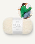 Franky Pullover - Borstet Alpakka