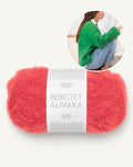 Franky Pullover - Borstet Alpakka