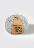 we are knitter Happy Chain Garnknäuel in Farbe grey