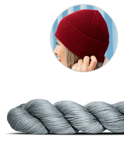 Lana Jois, Mütze Juble, Farbe kiesel