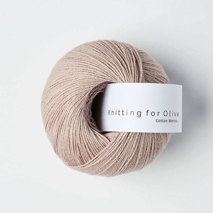 Knitting for Olive Cotton Merino Farbe rose mouse