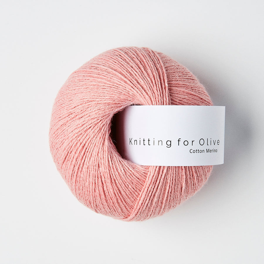 Knitting for Olive Cotton Merino Farbe strawberry