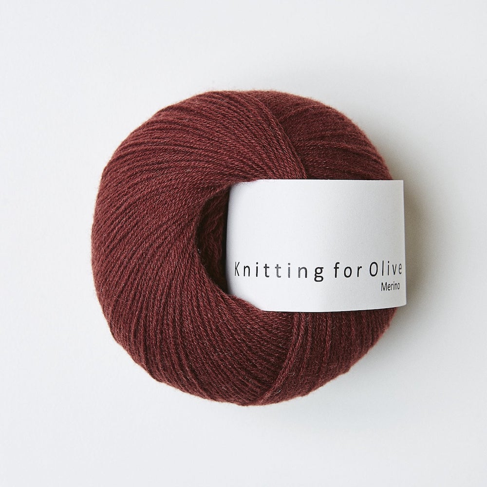 Knitting for Olive Merino Farbe claret