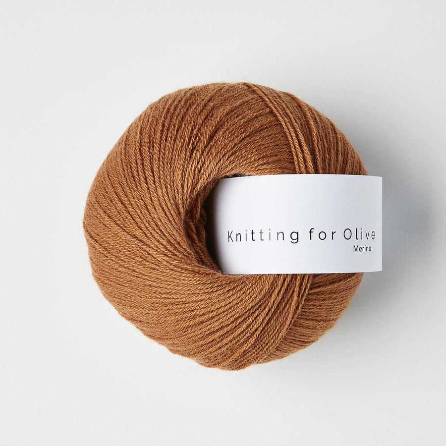 Knitting for Olive Merino Farbe copper