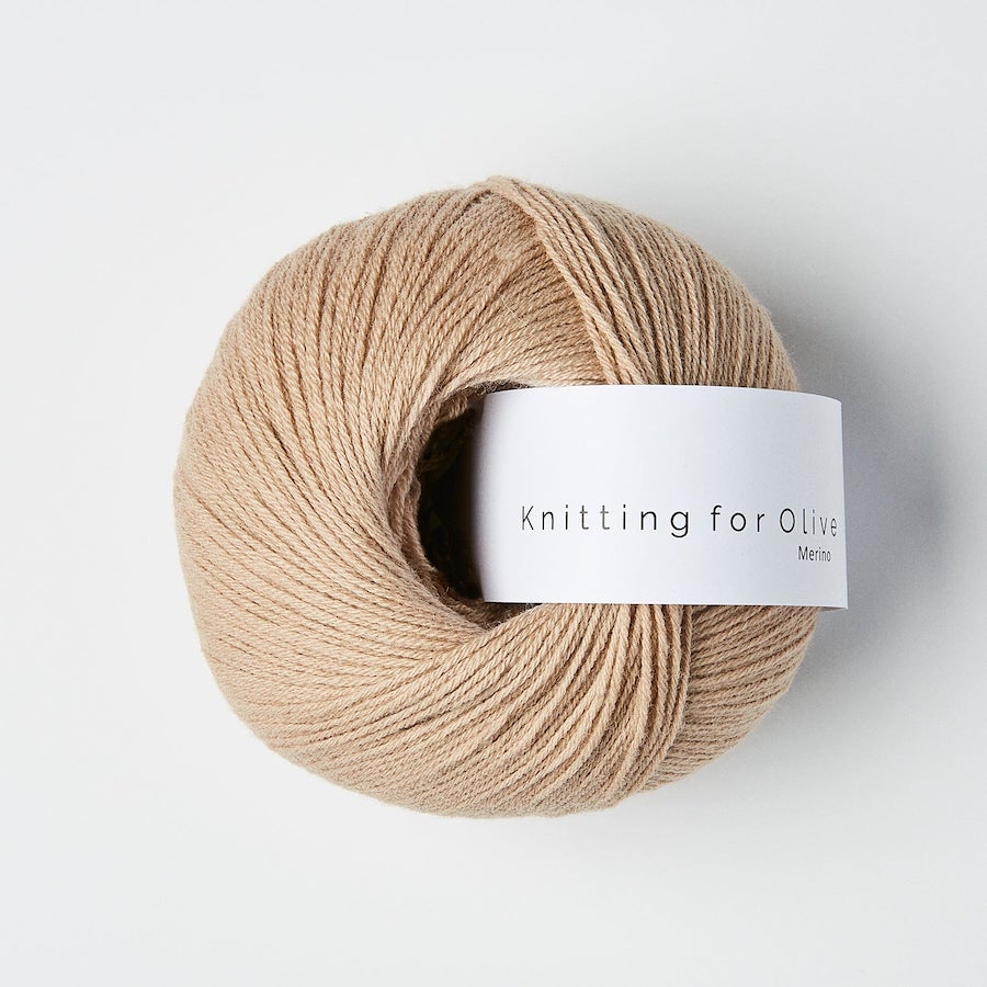 Knitting for Olive Merino Farbe mushroom rose