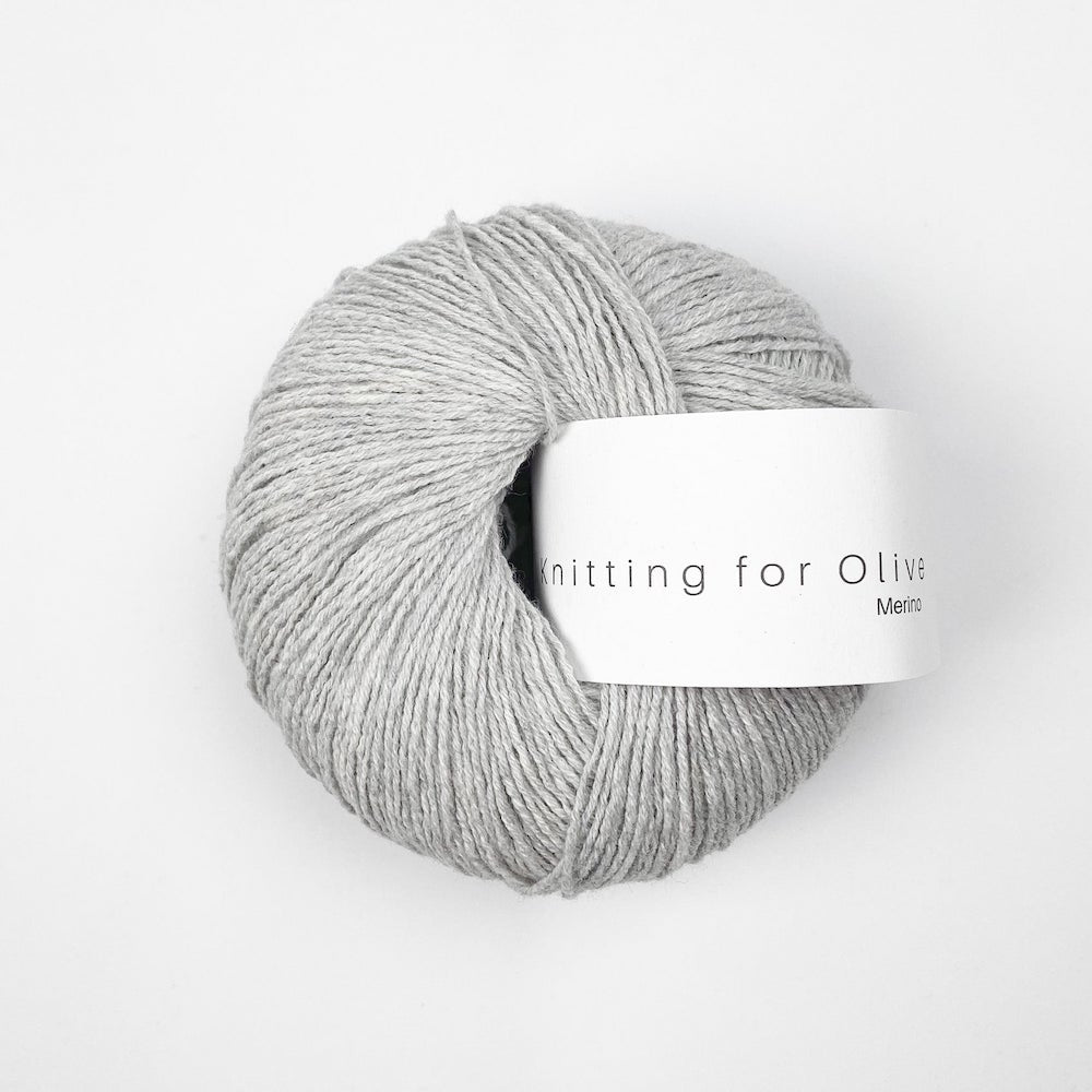 Knitting for Olive Merino Farbe pearl grey
