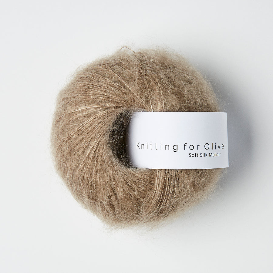 Knitting for Olive Soft Silk Mohair Farbe linen