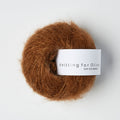 Knitting for Olive Soft Silk Mohair Farbe dark cognac