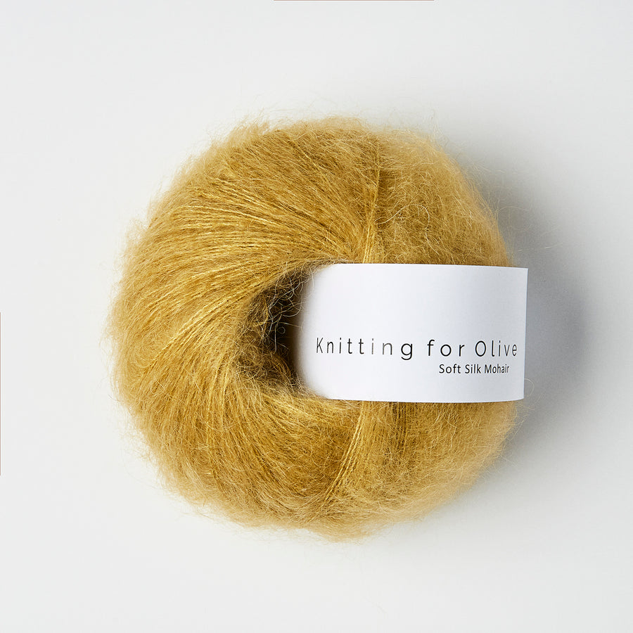 Knitting for Olive Soft Silk Mohair Farbe dusty honey