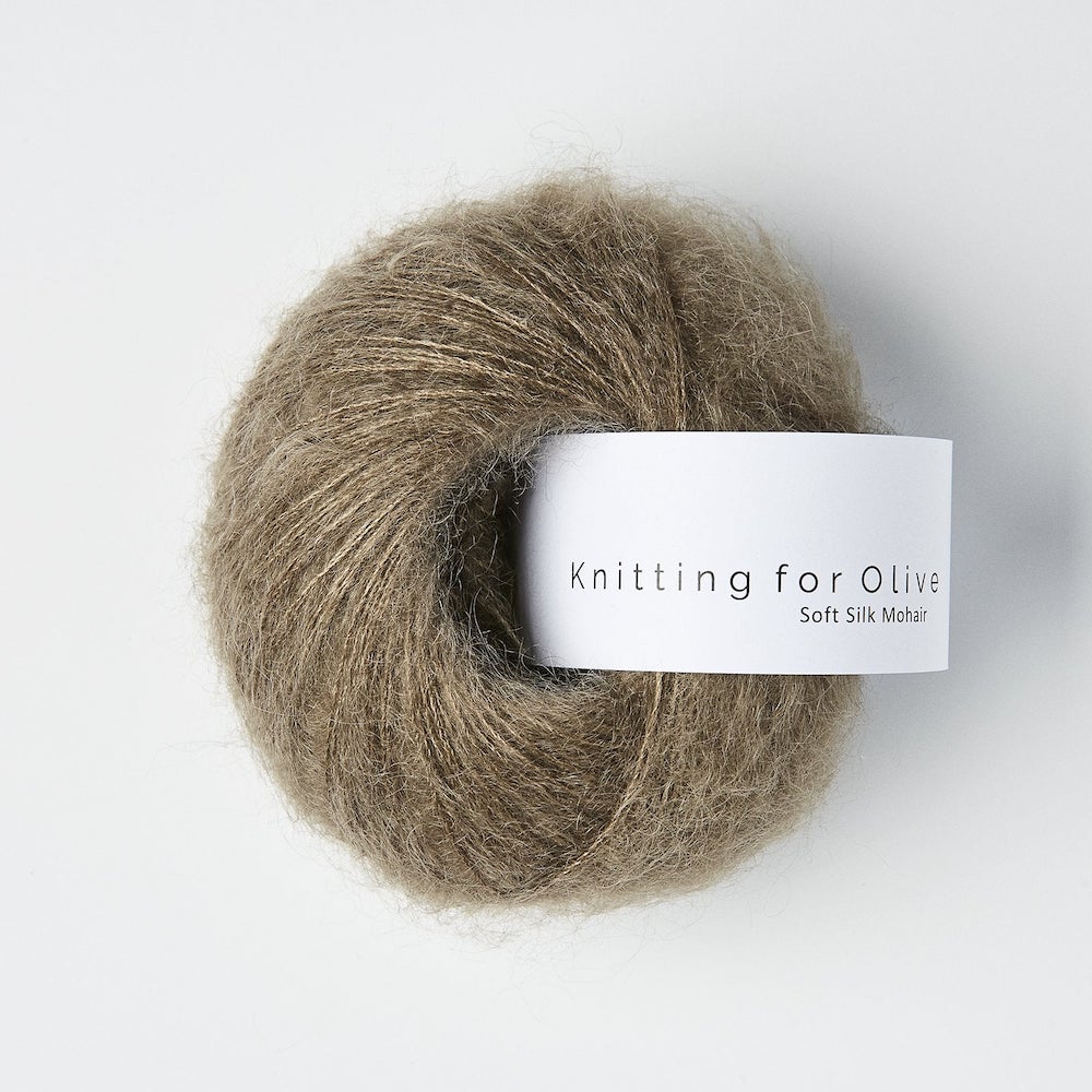 Knitting for Olive Soft Silk Mohair Farbe hazel