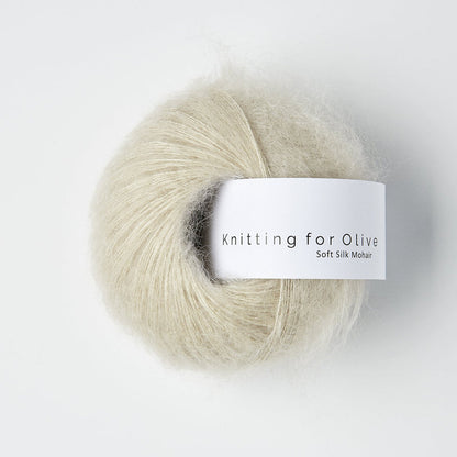 Knitting for Olive Soft Silk Mohair Farbe marzipan