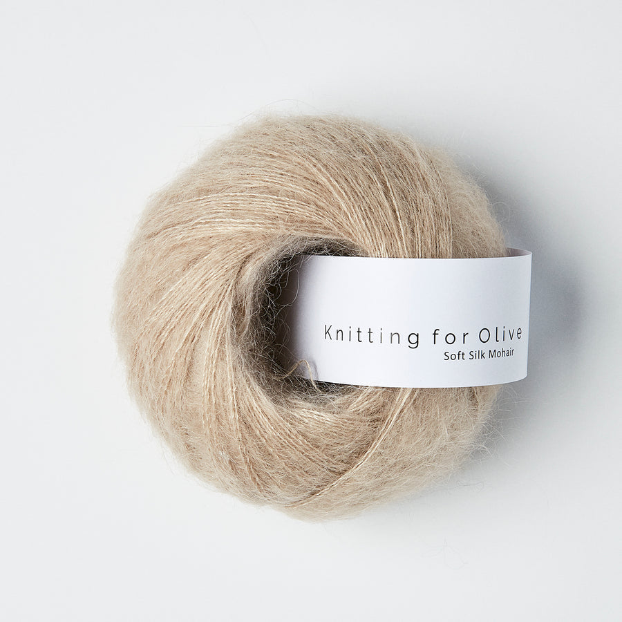 Knitting for Olive Soft Silk Mohair Farbe powder