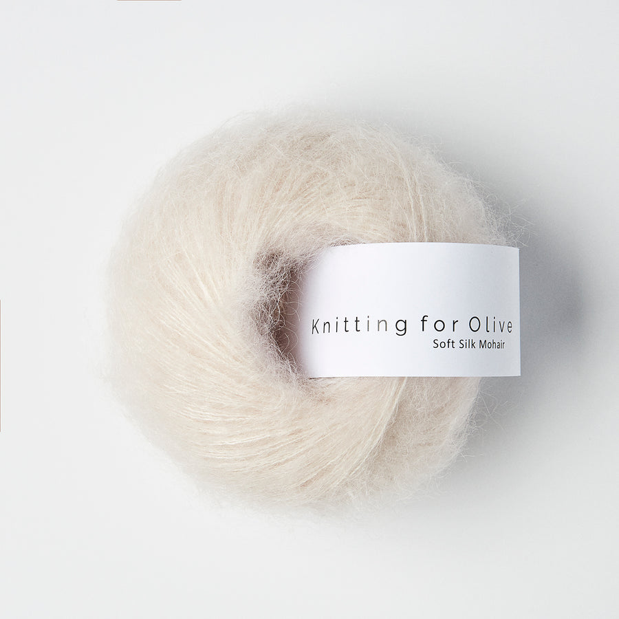 Knitting for Olive Soft Silk Mohair Farbe putty