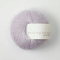 Knitting for Olive Soft Silk Mohair Farbe purple unicorn