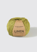 we are knitters Linen Garnknäuel in Farbe khaki