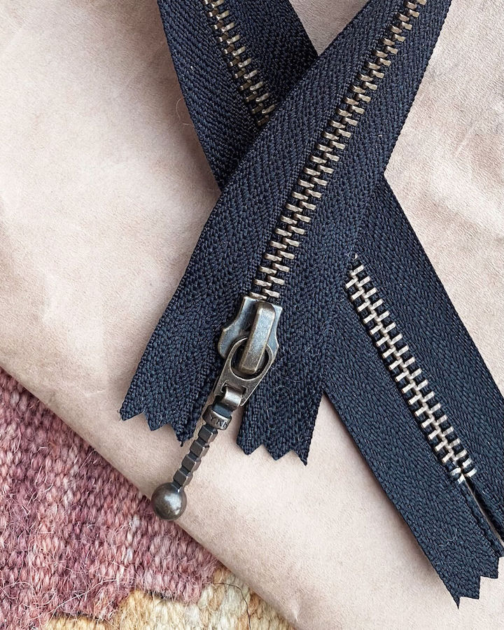 PetiteKnit Reißverschluss 35mm schwarz