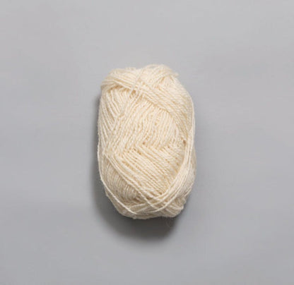 Rauma Garn Vandre Sockengarn natur 01