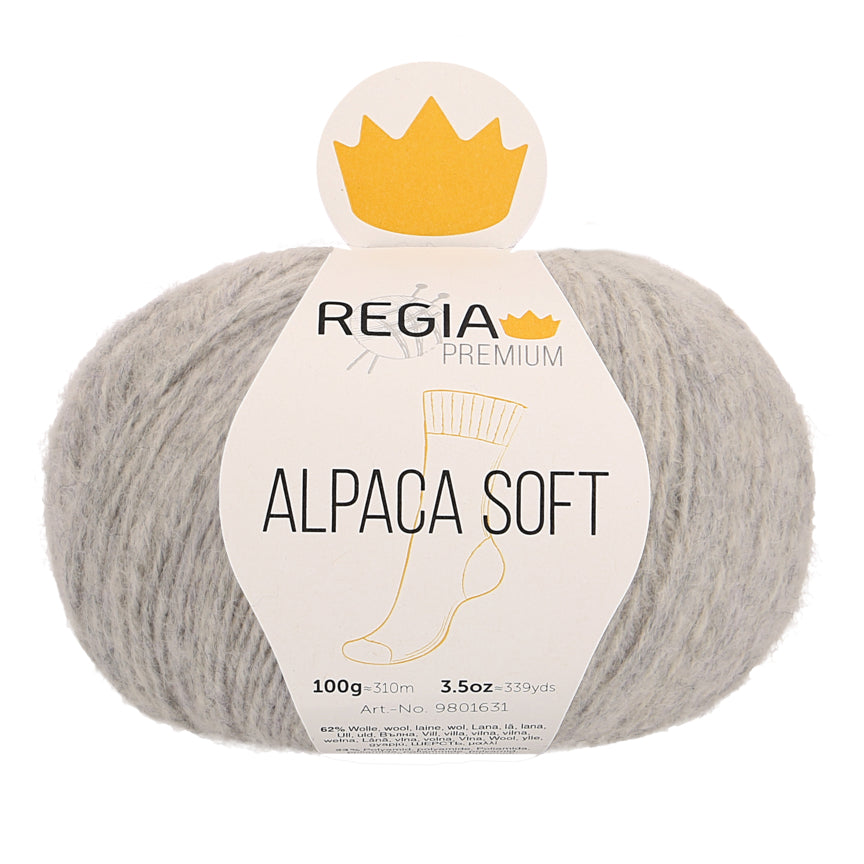 Regia Premium Alpaca Soft Knäuel in Farbe 00090