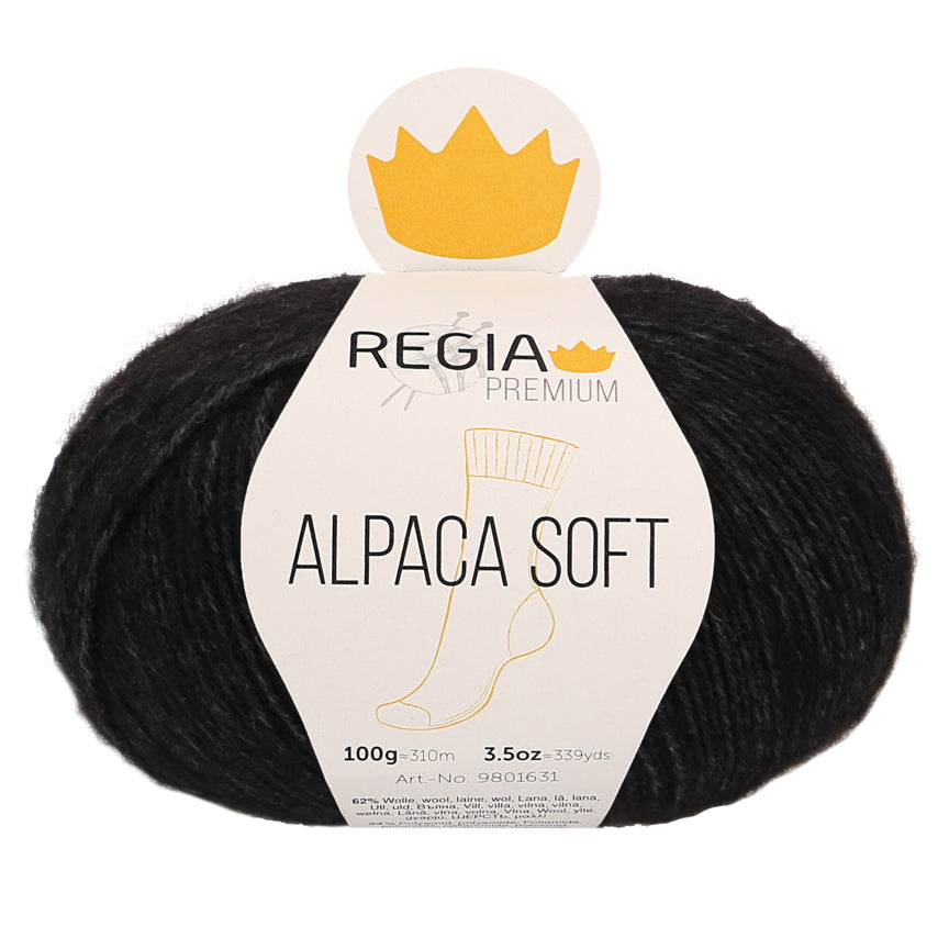 Regia Premium Alpaca Soft Knäuel in Farbe 00099