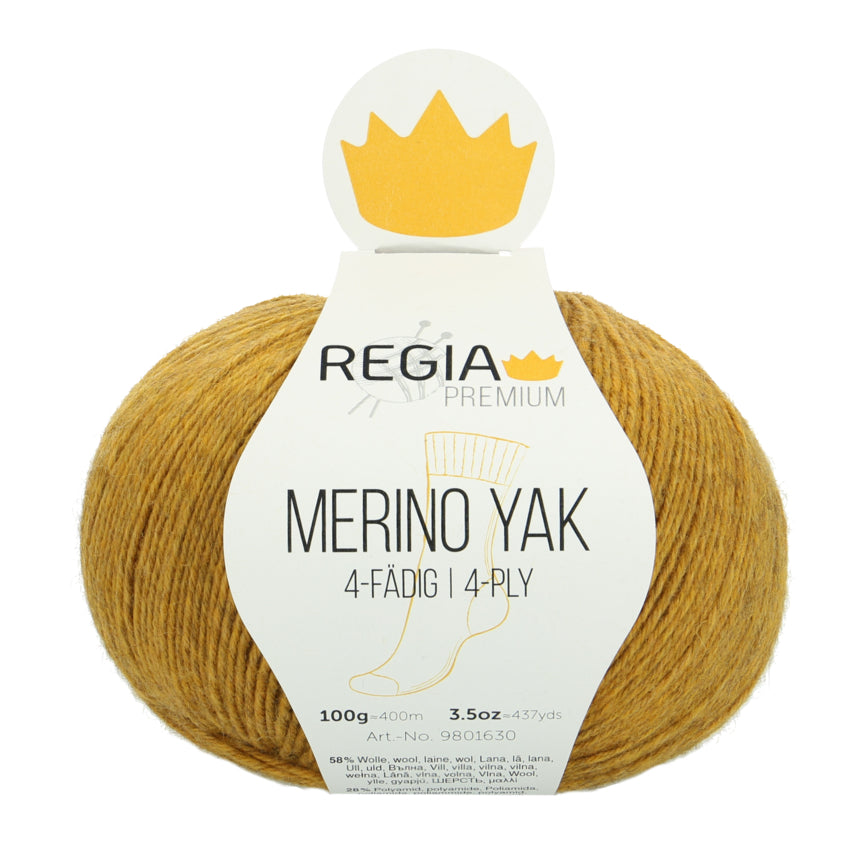 Regia Premium Merino Yak Knäuel in Farbe 07504