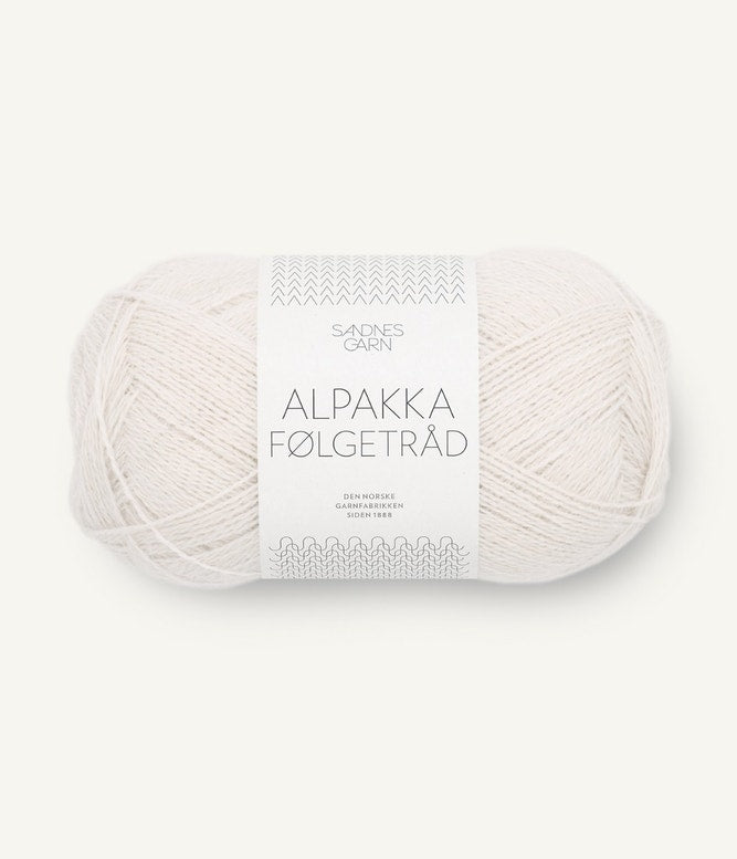 Sandnes Garn Alpakka Folgetrad Farbe 1015