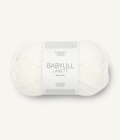 Sandnes Garn Babyull Lanett Farbe 1001