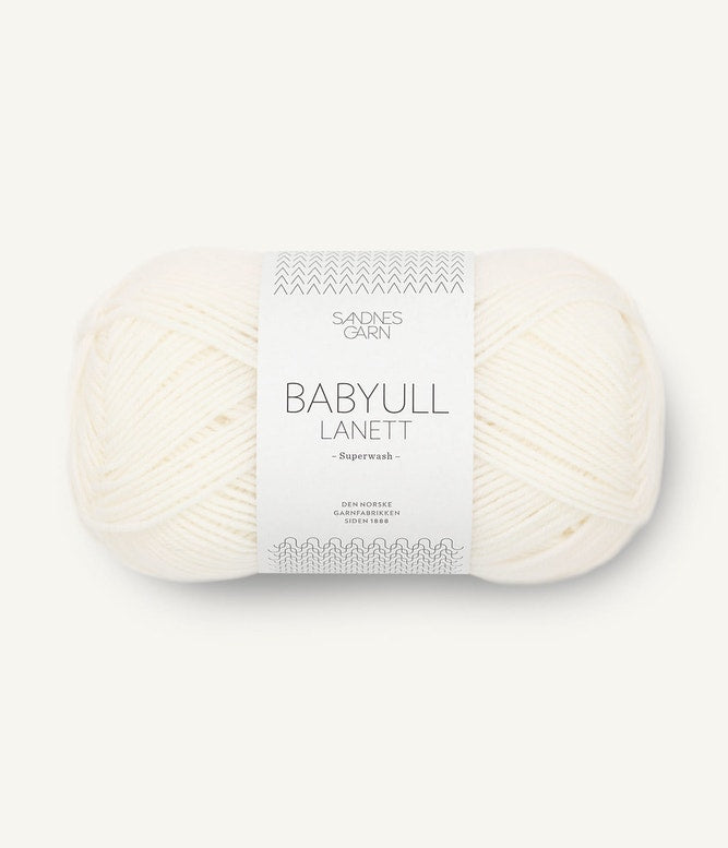Sandnes Garn Babyull Lanett Farbe 1012