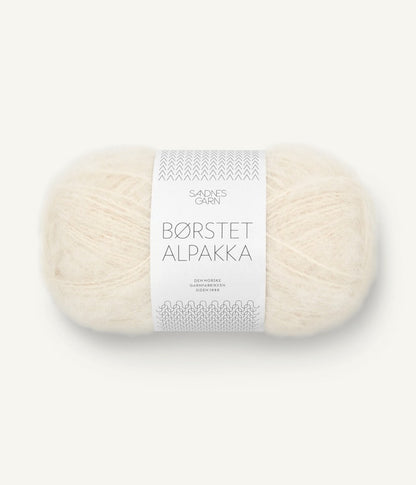 Sandnes Garn Borstet Alpakka Farbe 1012