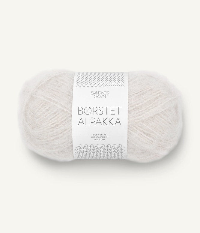 Sandnes Garn Borstet Alpakka Farbe 1014