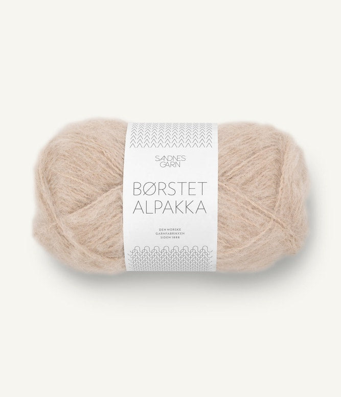 Sandnes Garn Borstet Alpakka Farbe 3021