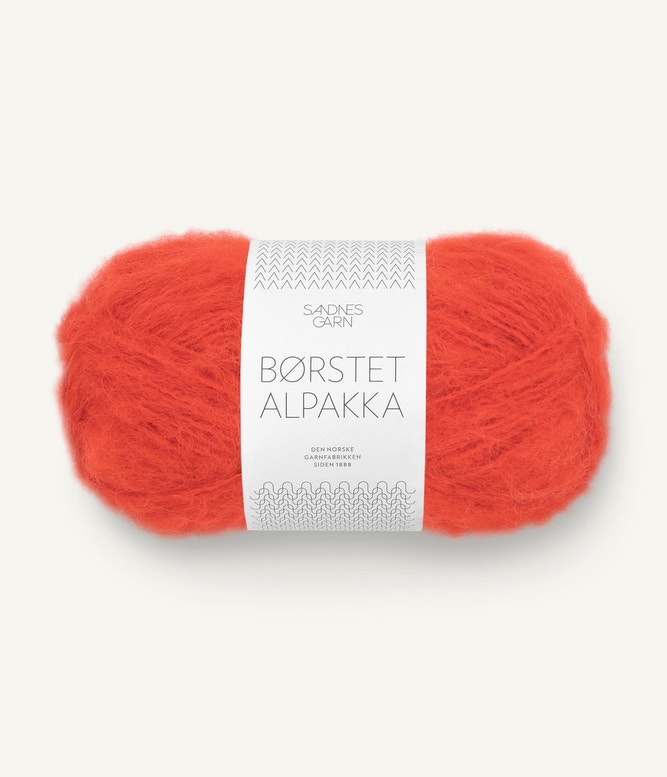 Sandnes Garn Borstet Alpakka Farbe 3819